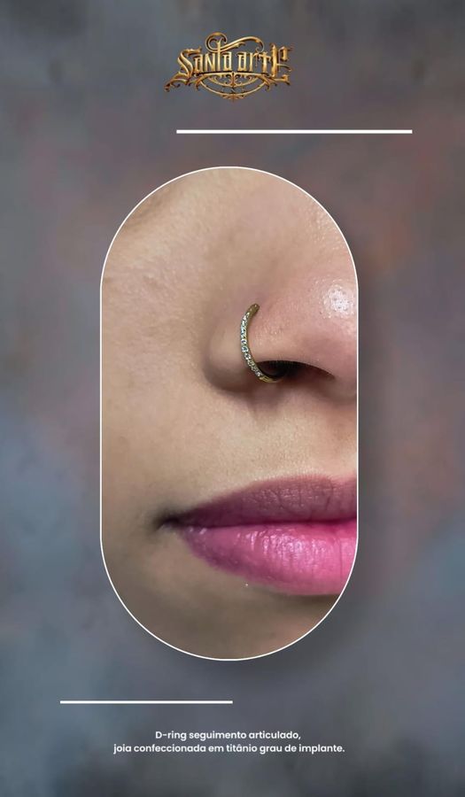 Piercing labial — labret